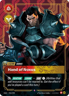 Darius - Hand of Noxus [Rare] #253/298 - Origins
