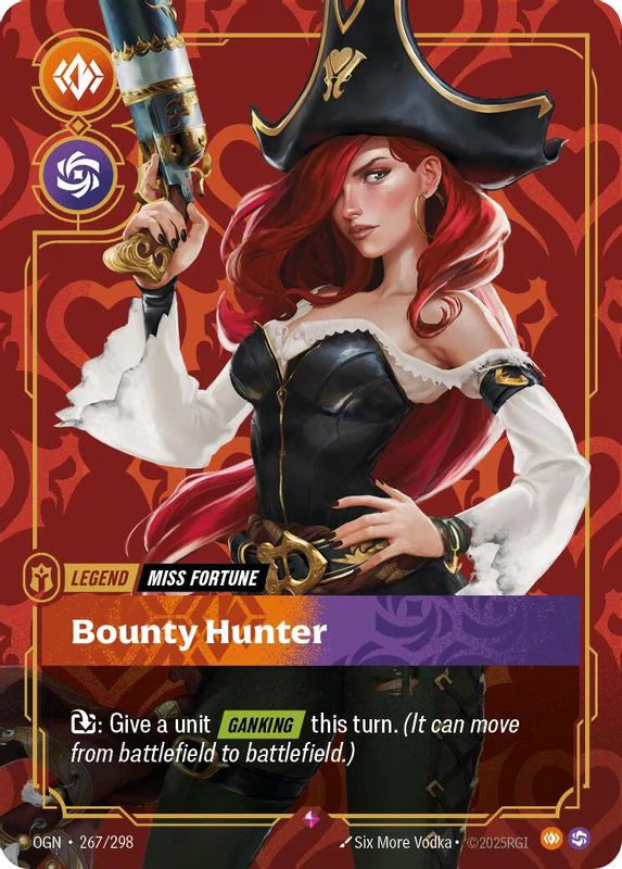 Miss Fortune - Bounty Hunter [Rare] #267/298 - Origins