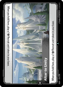 Altar to Unity [Uncommon] #275/298 - Origins
