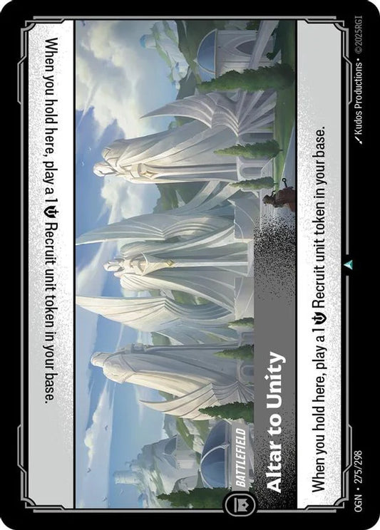 Altar to Unity [Uncommon] #275/298 - Origins
