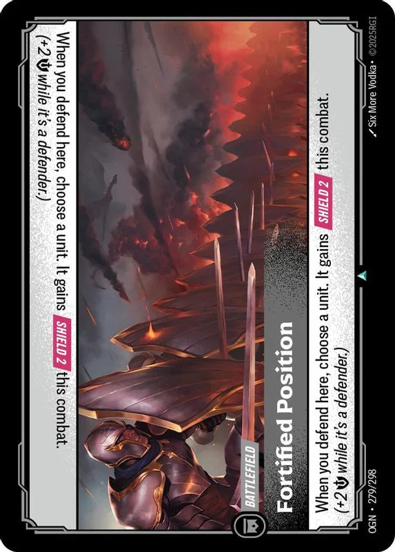 Fortified Position [Uncommon] #279/298 - Origins