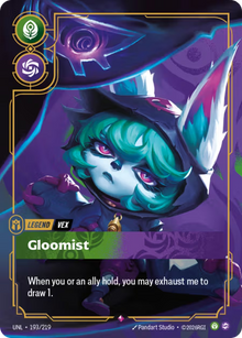 Vex - Gloomist [Legend] UNL 193/219 - Riftbound Unleashed