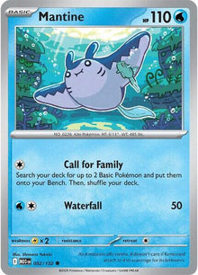 Mantine [Common] #032/132 - Mega Evolution