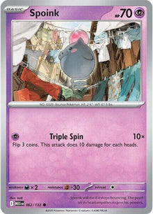 Spoink [Common] #062/132 - Mega Evolution