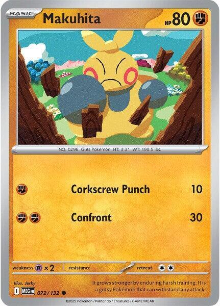 Makuhita [Common] #072/132 - Mega Evolution