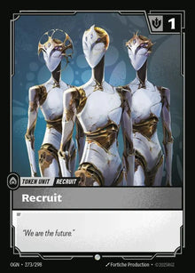 Recruit Token/Buff [Common] OGN 273/298 - Riftbound Origins