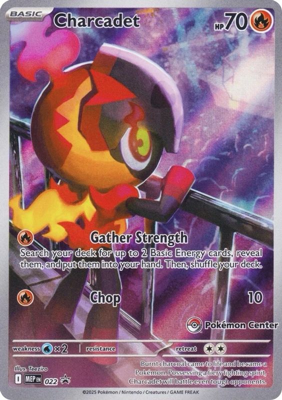 Charcadet [Pokemon Center Stamped] #022