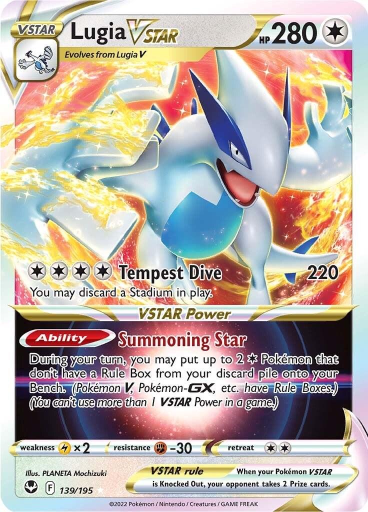 Lugia VSTAR [Ultra Rare] #139/195 - Pokemon Silver Tempest