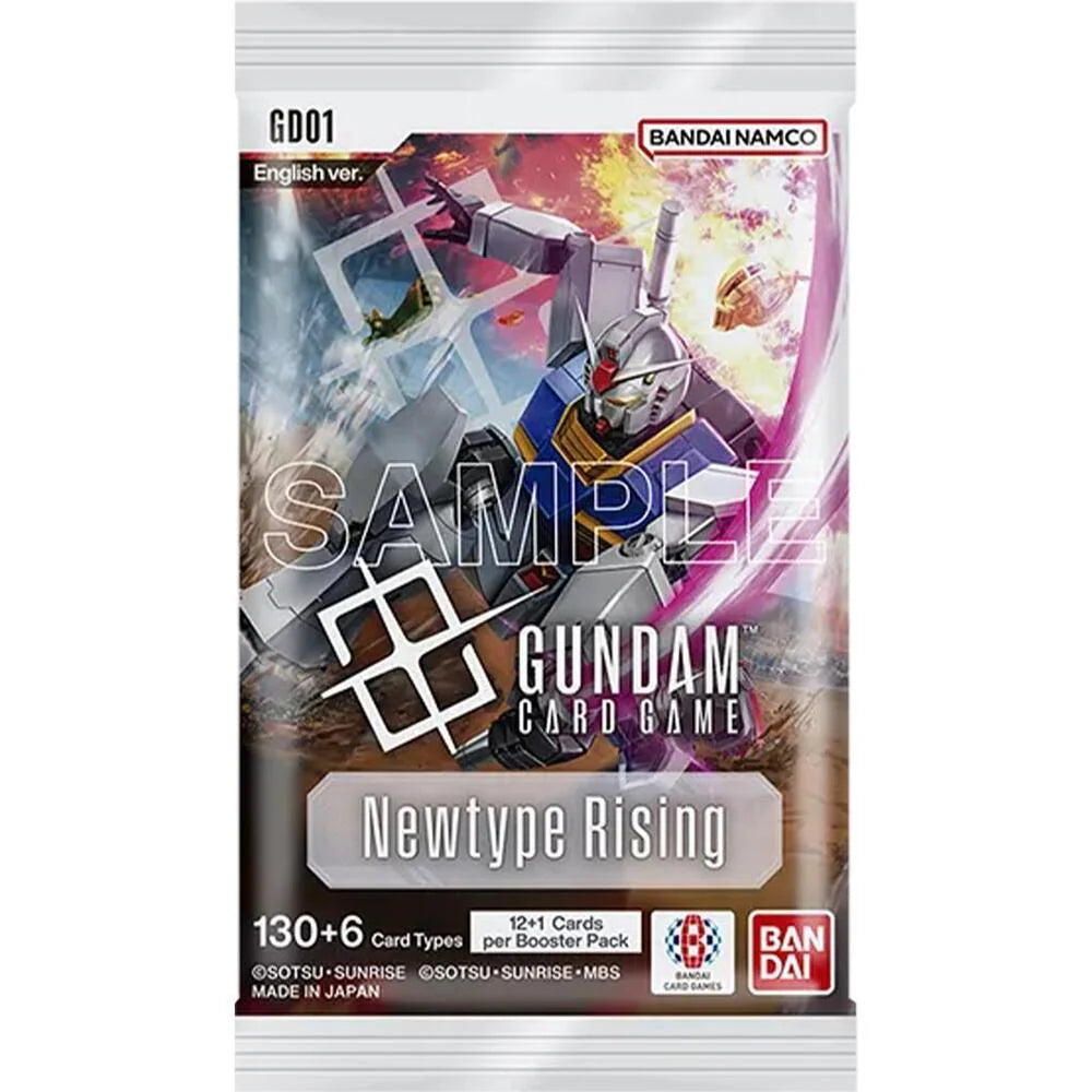 Gundam Card Game GD01 - Newtype Rising Booster Pack