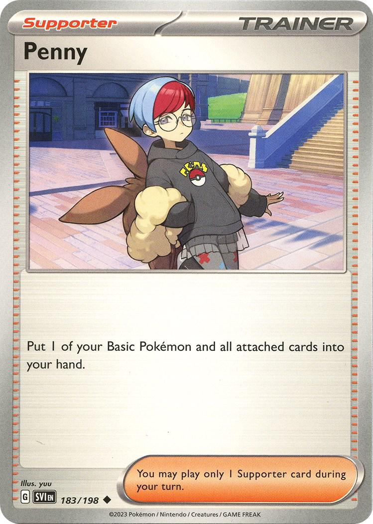 Penny [Uncommon] #183/198 - Pokemon Scarlet & Violet
