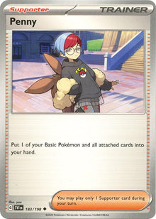 Penny [Uncommon] #183/198 - Pokemon Scarlet & Violet