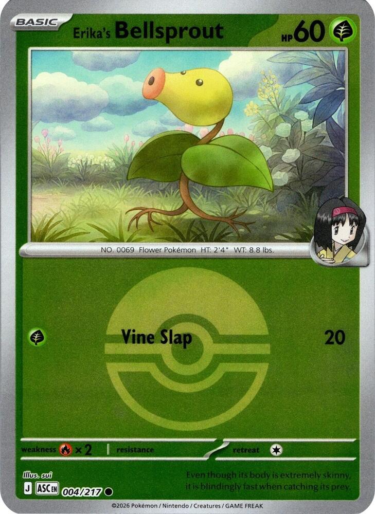 Erika's Bellsprout [Poke Ball/Common] #004/217 - Ascended Heroes