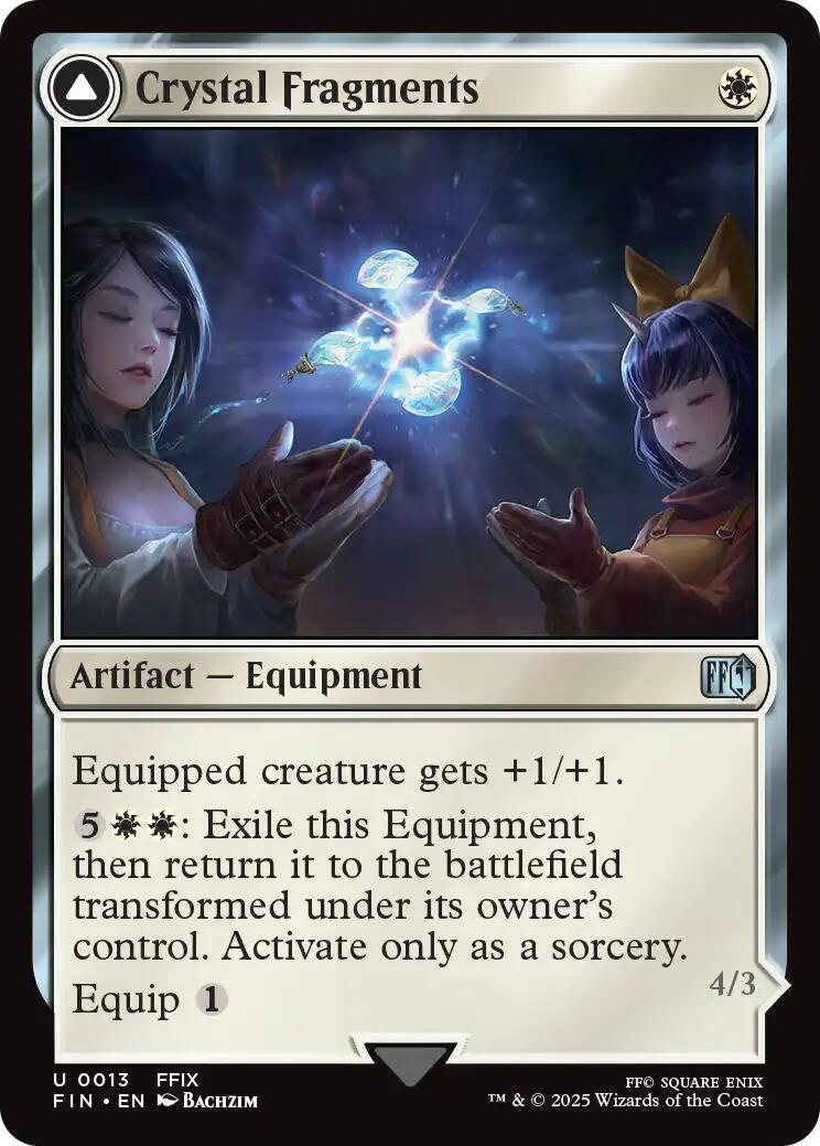 Crystal Fragments [Foil] #13 Magic Final Fantasy