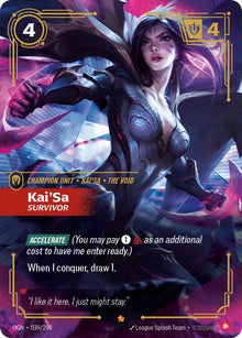 Kai'Sa - Survivor [Epic] 039/298 - Riftbound Origins