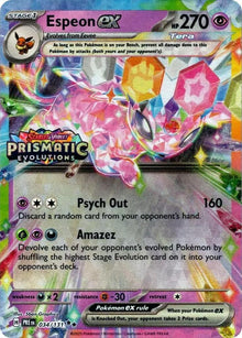 Espeon Ex [Stamped] #034/131 - Pokemon Prismatic Evolutions