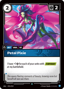 Petal Pixie [Uncommon] UNL 076/219 - Riftbound Unleashed