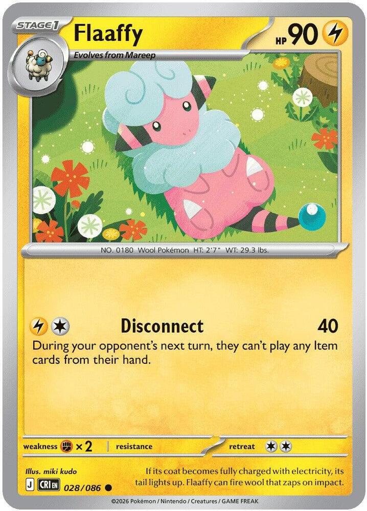 Flaaffy [Common] #028/086 - Chaos Rising
