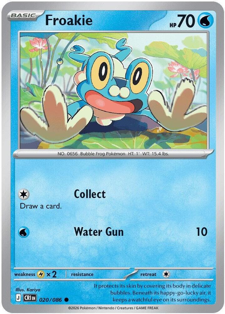 Froakie [Common] #020/086 - Chaos Rising