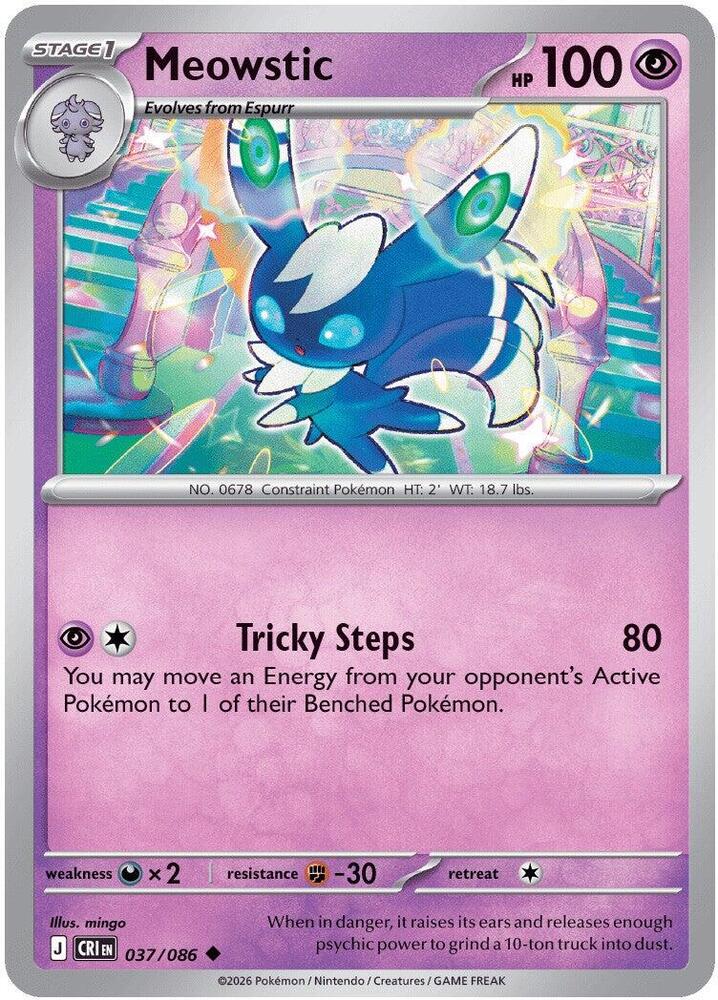 Meowstic [Uncommon] #037/086 - Chaos Rising