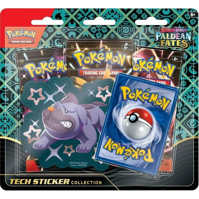 Pokemon : Paldean Fates Tech Sticker Collection