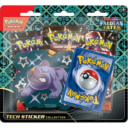 Pokemon : Paldean Fates Tech Sticker Collection
