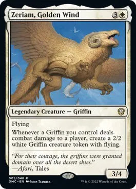 Zeriam, Golden Wind - MTG Commander: Dominaria United R 5