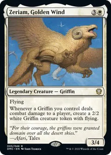 Zeriam, Golden Wind - MTG Commander: Dominaria United R 5
