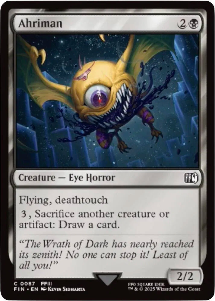 Ahriman - MTG Universes Beyond: FINAL FANTASY C 87