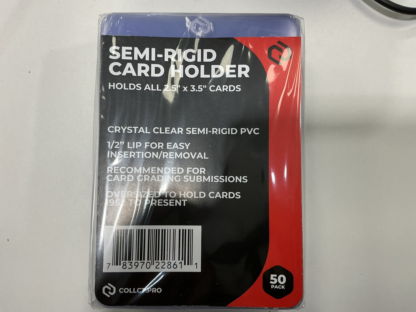 EVORETRO Semi Rigid Card Holder (50pcs)