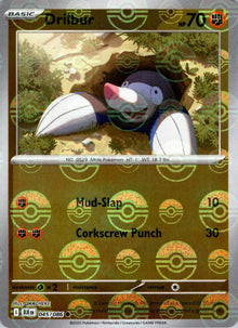 Drilbur [Poke Ball] #045/086 - Black Bolt