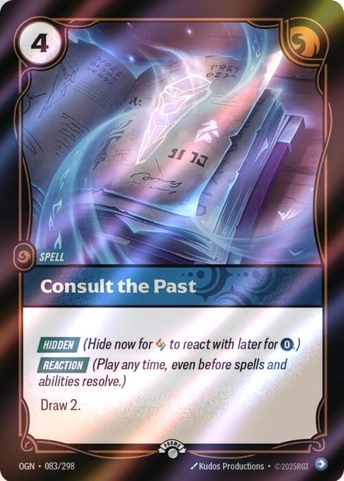 Consult the Past [Promo] #083/298 - Origins