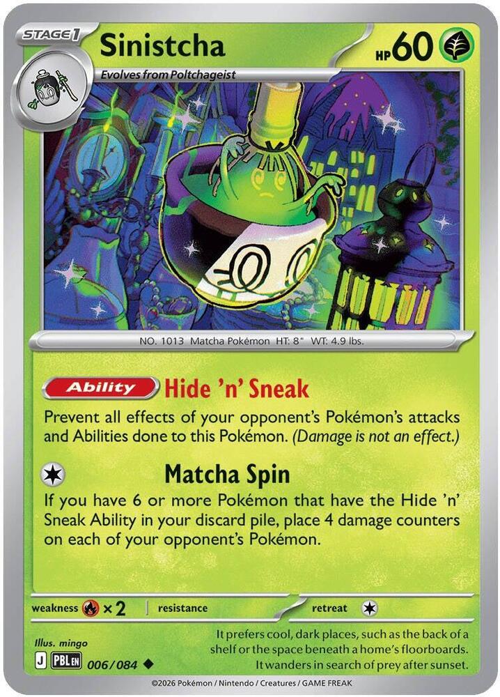 Sinistcha [Uncommon] #006/084 - Pitch Black