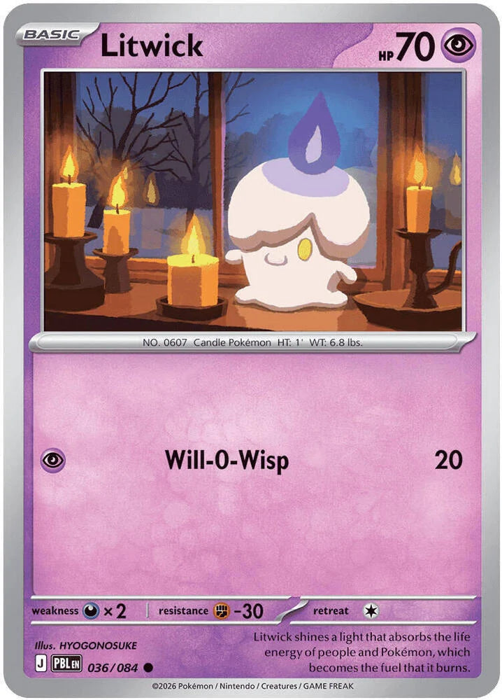 Litwick [Common] #036/084 - Pitch Black