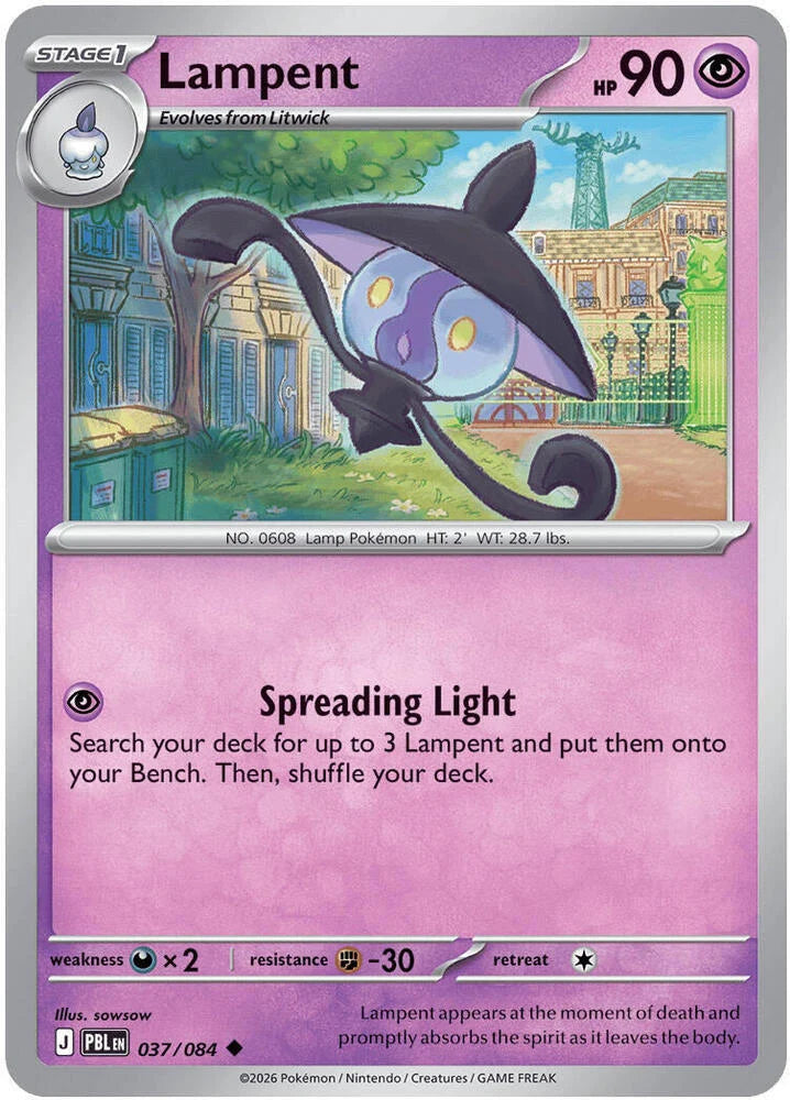 Lampent [Uncommon] #037/084 - Pitch Black