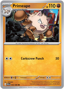 Primeape [Common] #043/084 - Pitch Black