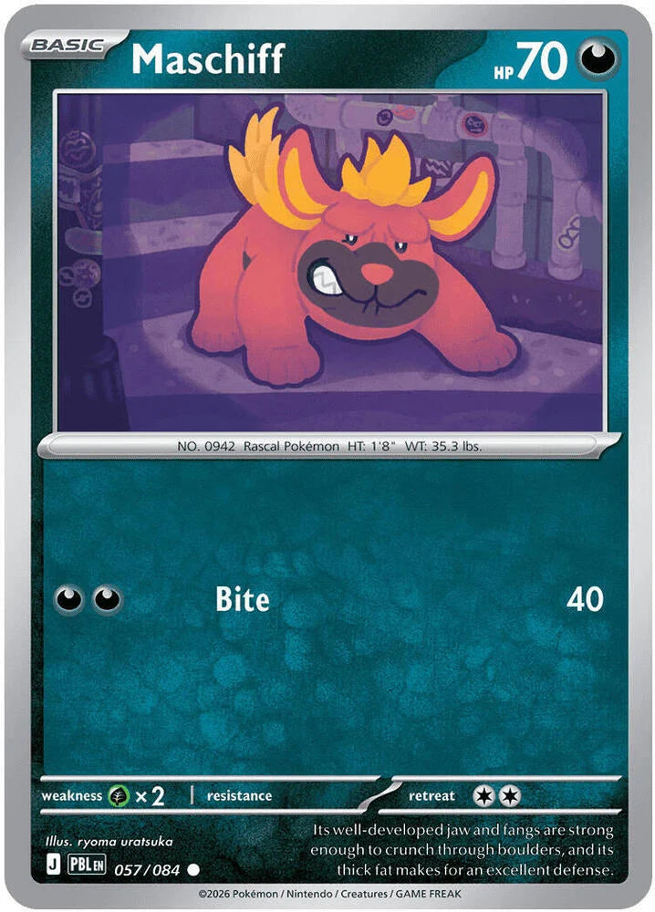 Maschiff [Common] #057/084 - Pitch Black
