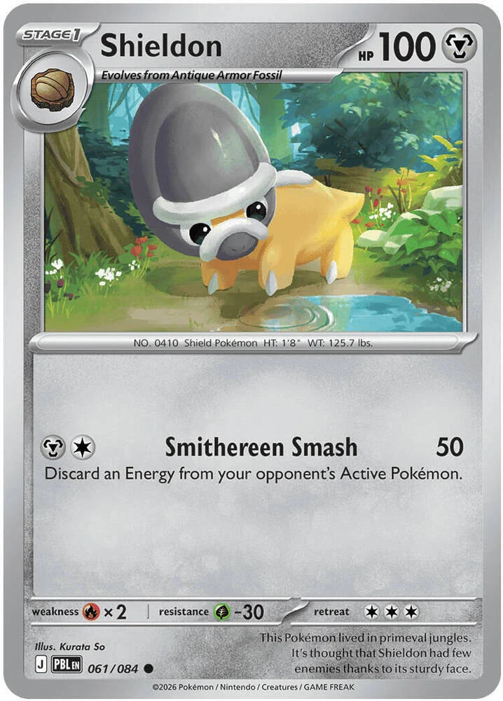 Shieldon [Common] #061/084 - Pitch Black