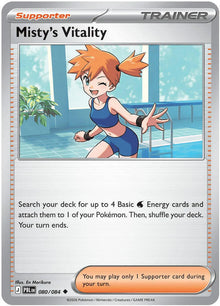 Misty's Vitality [Uncommon] #080/084 - Pitch Black