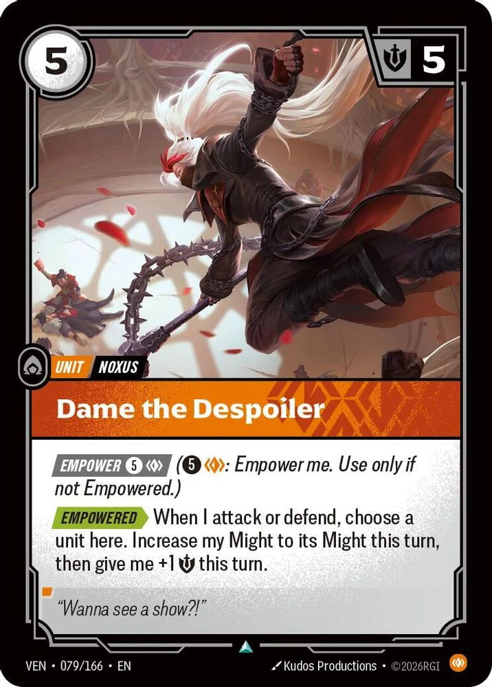 Dame The Despolier [Uncommon] #079/166 - Vendetta