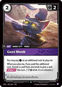 Gust Monk [Uncommon] #101/166 - Vendetta