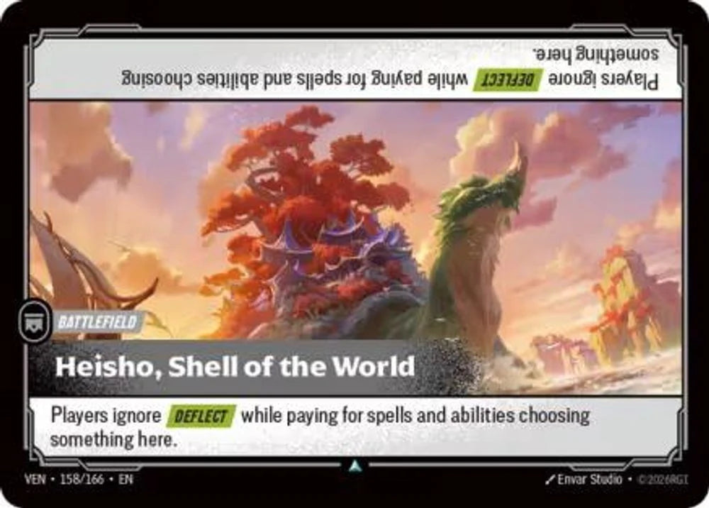 Heisho, Shell of the World [Uncommon] #158/166 - Vendetta