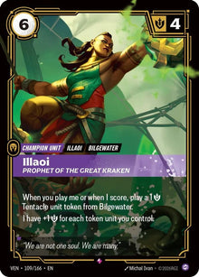 Illaoi, Prophet of the Great Kraken [Rare] #109/166 - Vendetta