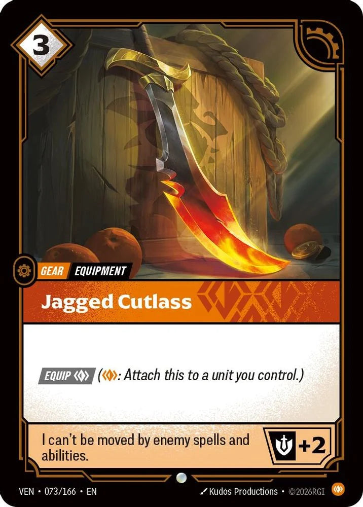 Jagged Cutlass [Common] #073/166 - Vendetta