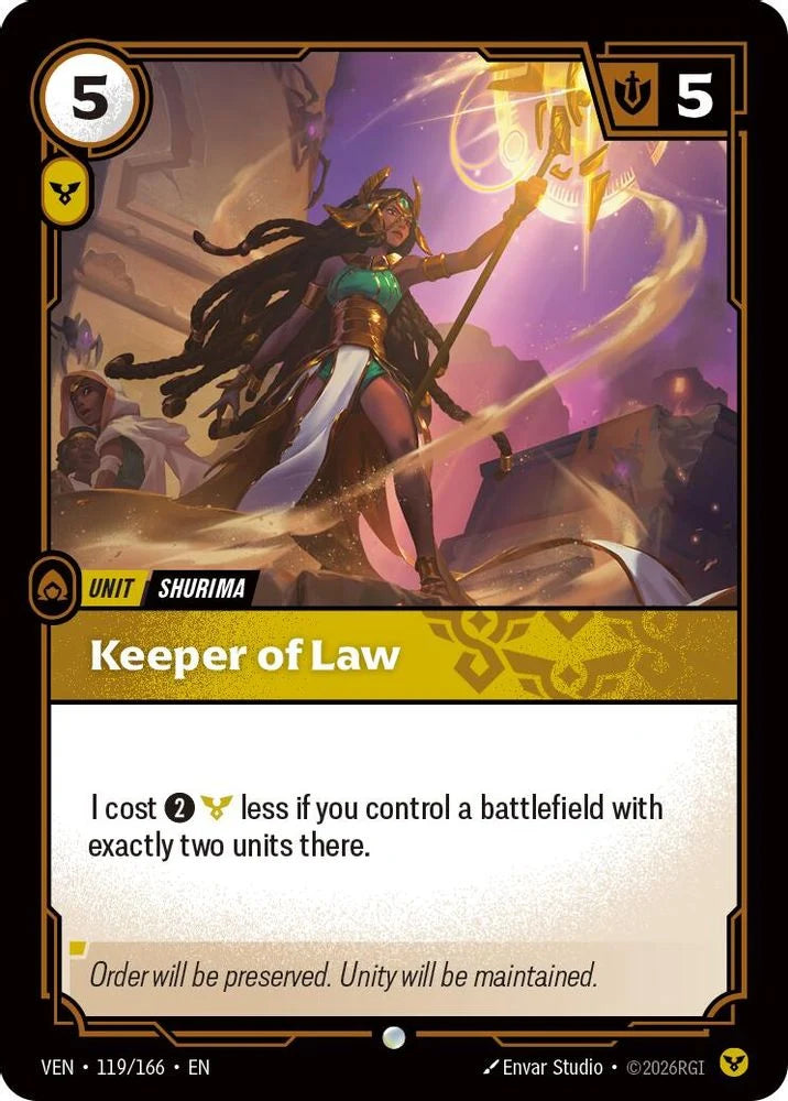 Keeper of Law [Common] #119/166 - Vendetta
