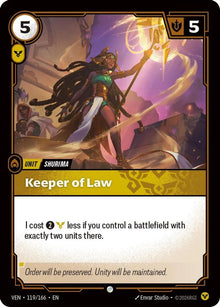 Keeper of Law [Common] #119/166 - Vendetta