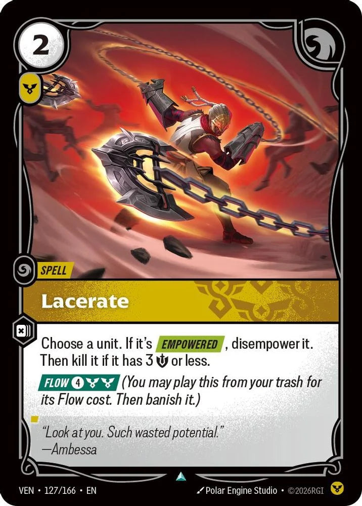 Lacerate [Common] #127/166 - Vendetta