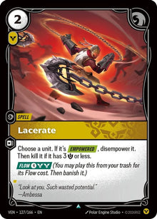 Lacerate [Common] #127/166 - Vendetta