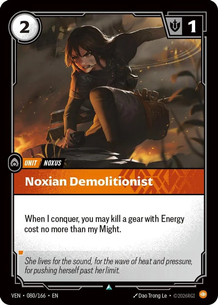 Noxian Demolitionist [Uncommon] #080/166 - Vendetta