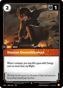 Noxian Demolitionist [Uncommon] #080/166 - Vendetta