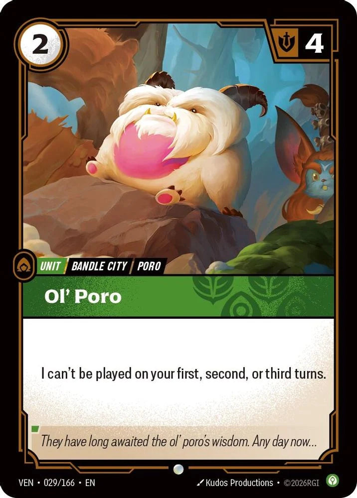 Ol' Poro [Common] #029/166 - Vendetta